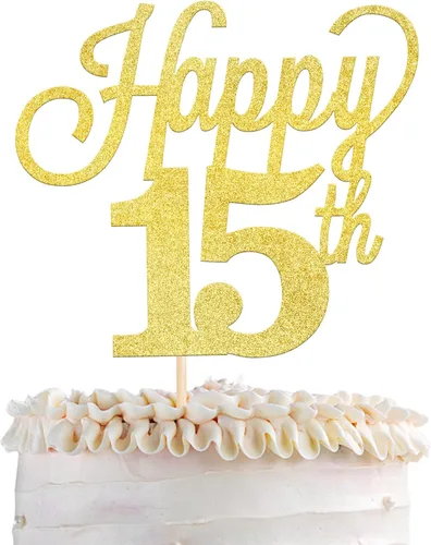 Vista 17 de 1 paquete de decoración para pastel de 12 años, purpurina negra número 12, doce cumpleaños, decoración para felicitaciones a 12 años de edad, 12