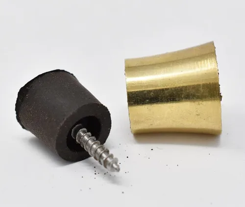 Vista 7 de Mango de caña solo con cuello de punta de latón de goma, cabeza de águila de latón fundido con varilla de repuesto de conector exterior, mango