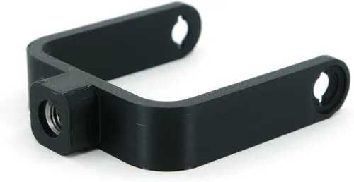 Vista 5 de Soporte de micrófono para Elgato Wave 3 – Adaptador de brazo de pluma con roscas de 3/8"-16, soporte en U de repuesto resistente, soporte impreso 3D
