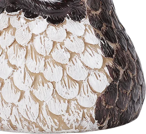 Vista 8 de Faux Owl Hide a Key Outdoor, Resin Water Proof Spare Key Hider Lock Box, Outdoor Hidden KeyHolder Safe Secret Hiding Spot Decorative Garden Statue