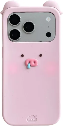 Vista 21 de Funda fea compatible con iPhone 11, 3D Kawaii payaso caricatura, divertido protector de silicona suave a prueba de golpes para mujeres y niñas