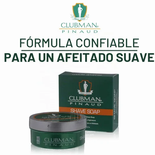 Vista 4 de Clubman Jabón de afeitar, 2.5 oz