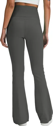 Vista 6 de Unthewe Leggings acampanados de cintura alta para mujer, control de abdomen, pantalones casuales para yoga, entrenamiento, gimnasio