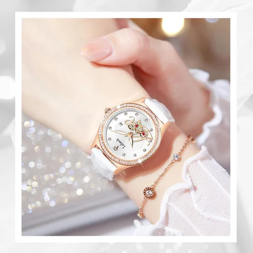 Vista 6 de devacoWomen's Watches Watches for Women Quartz Casual Watch for Women, Calendar Women's Watches Chronograph Women's Wrist Watches