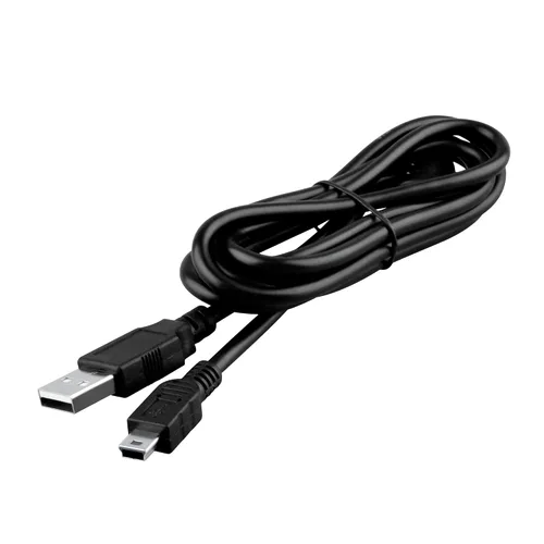 Vista 5 de Cable USB de sincronización de datos de 5 pies compatible con Epson Workforce DS-40 escáner portátil de documentos a color J361A B11B225201