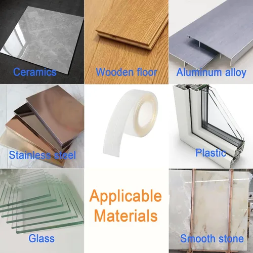 Vista 6 de Cinta de Calafateo Autoadhesiva, Cinta de Calafateo para Baño Tira Selladora Tira de Calafateo, Cinta de Sellado Impermeable de Calafateo para Baño