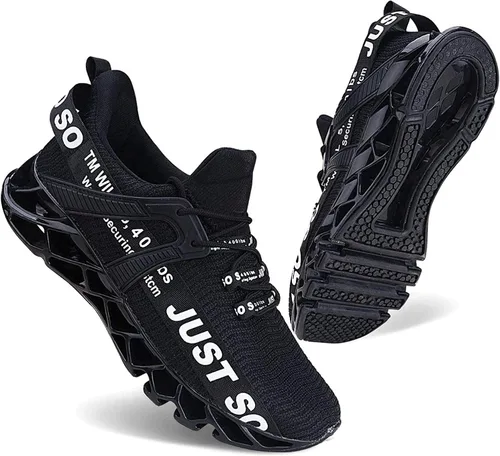 Vista 3 de Umyogo Zapatos deportivos, antideslizantes, para caminar, para mujer