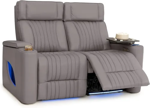 Vista 15 de Seatcraft Valore Asiento de cine en casa Tabaco Sillón Individual