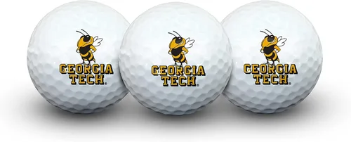 Vista 49 de Juego de 3 pelotas de golf universitarias