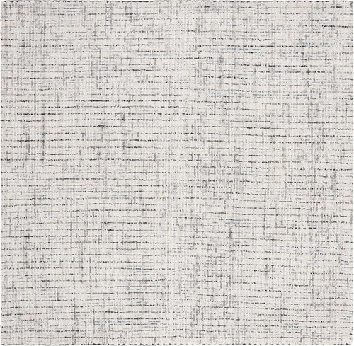 Vista 145 de SAFAVIEH Abstract Collection - Alfombra decorativa, 2 x 3 pies, color negro y marfil, lana hecha a mano, ideal para zonas de alto tráfico