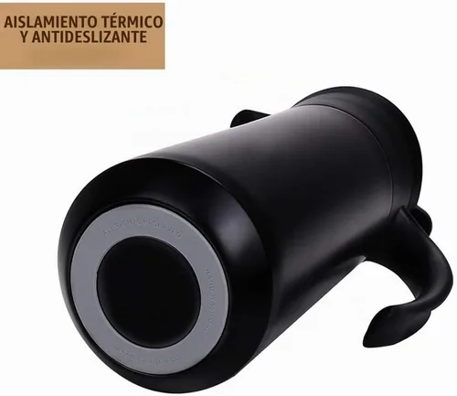 Vista 7 de Jarra de Café de 28 onzas Airpot Aislada Urna de Café de Acero Inoxidable Termo al Vacío Frasco para Café, Agua Caliente, Té, Bebidas Calientes