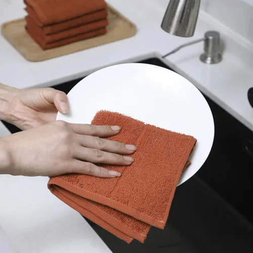 Vista 4 de Glynniss Paños de Cocina Trapos de Platos Altamente Absorbentes 100% Algodón Paños de Cocina para Lavar Platos, Limpieza Buena absorción