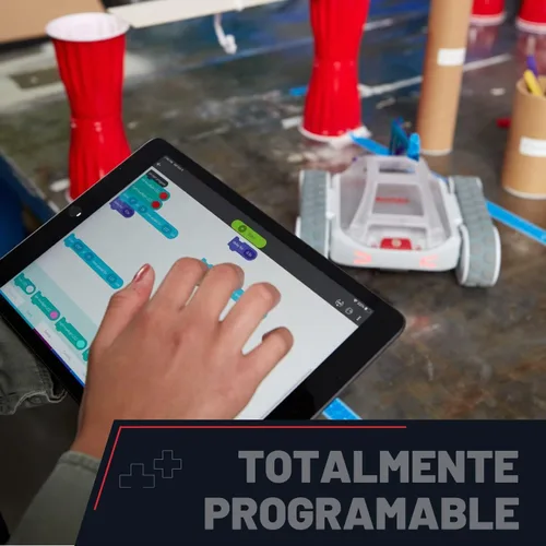 Vista 4 de Sphero RVR+ - Robot coche programable para niños y adolescentes - Programación de principiante a avanzada - Personalizable y expandible - Aprende