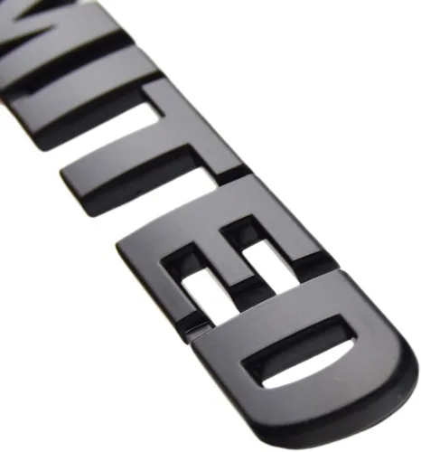 Vista 5 de Calcomanía de metal negro limitado emblema exterior para Toyota Tundra Sienna Tacoma Highlander 4runner RAV4 lateral trasero maletero portón trasero