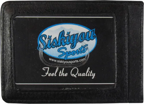 Vista 4 de Siskiyou Sports Leather Cash & Cardholder & Money Clip