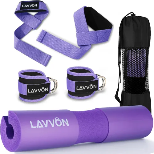 Vista 8 de Barbell Pad Set - Hip Thrusts Pads for Squat&Lunges/Bench Press Bar Padding