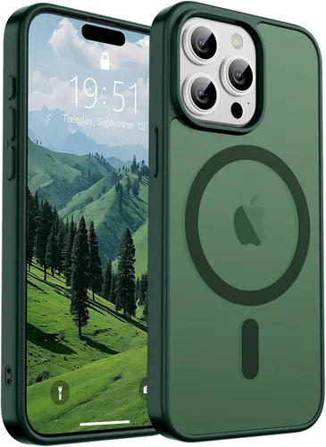 Vista 75 de SUPFINE Funda magnética para iPhone SE 2022 (3ª)/2020 (2ª), iPhone 8 (compatible con MagSafe) (protección contra caídas de grado militar), funda