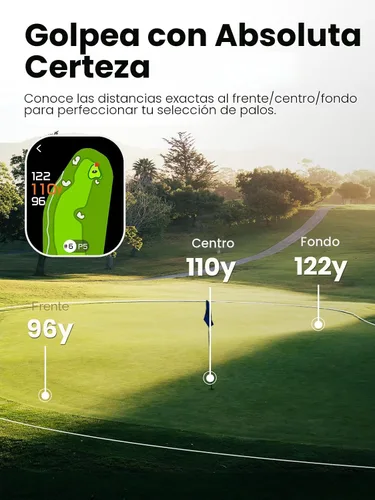 Vista 4 de MILESEEY G1 Touchscreen & GPS Rangefinder with 43000+ Built-in Golf Courses