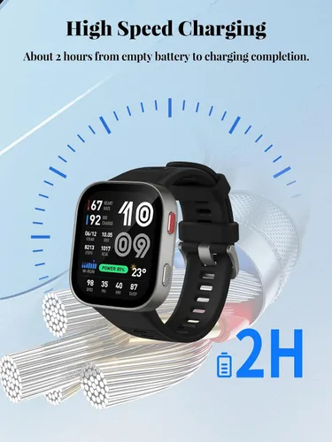 Vista 4 de Base de carga magnética para reloj inteligente Amazfit Bip Max