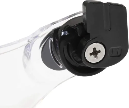 Vista 2 de JORESTECH Protector integral retráctil deslizante para protección ocular montada en casco PPE (transparente)