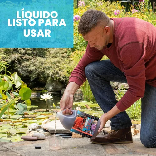 Vista 4 de Eco Labs 971047 10PLG4. Microbe Lift, líquido que reduce bacterias y crea un ambiente agradable para los peces. Un galón.