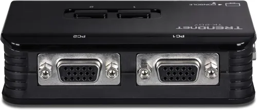 Vista 4 de Trendnet Kit de switch KVM y cable, Azul Control Two Computers with One Set of Console Controls,2048 x 1536 Resolution,60Hz Refresh Rate,All