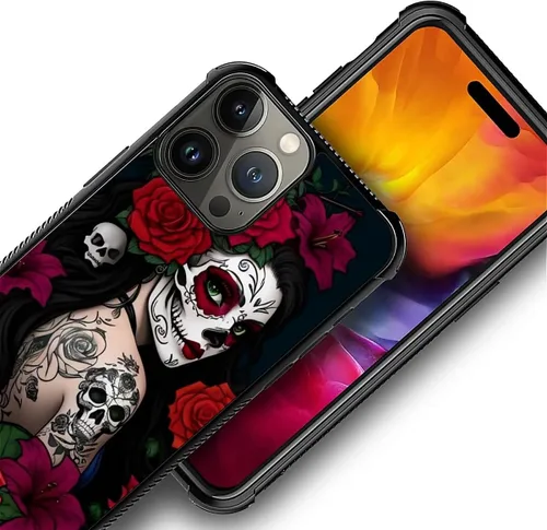 Vista 496 de Funda compatible con iPhone 15, diseño de elefantes africanos, diseño increíble a prueba de golpes, antiarañazos, carcasa trasera de policarbonato