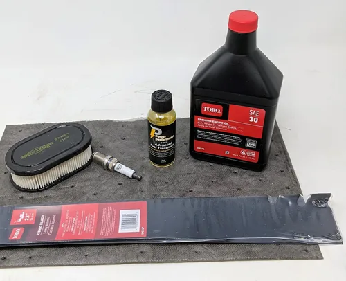 Vista 2 de Kit de ajuste con motor EXi de Briggs and Stratton para reciclador Toro (593260) y tratamiento de combustible