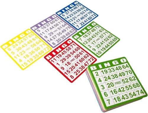 Vista 4 de Yuanhe 100 tarjetas de juego de bingo, hojas de papel desechables reutilizables para niños, fiestas, escuela, aula, reuniones familiares
