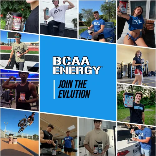 Vista 8 de EVL BCAA - Polvo de aminoácidos BCAA rehidratante, bebida de recuperación después del entrenamiento con cafeína natural, BCAA Energy Polvo