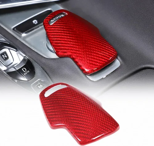 Vista 6 de CHEAYAR Cubierta de la perilla de la palanca de cambios compatible con Corvette C8 Z06 Z51 2020 2021 2022 2023, cubierta de perilla de selector
