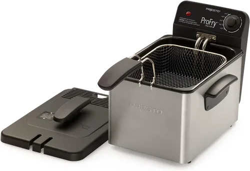 Vista 3 de Presto 05461 ProFry freidora de inmersión de acero inoxidable, talla única , Plateado