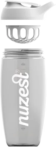 Vista 9 de Nuzest Proteína vegana de guisante en polvo, proteína limpia y magra, 20 porciones de 0.71 onzas de proteína, mezcla de batido de proteína