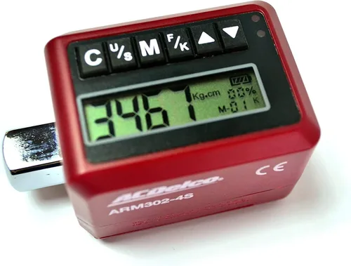 Vista 2 de ACDelco Tools ARM302-4S Llave dinamométrica digital de 1/2 pulgada con timbre y notificación de flash LED - Normas ISO 6789 con certificado
