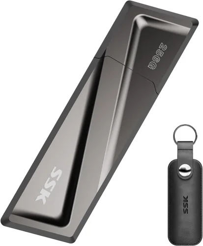Vista 9 de SSK Unidad flash USB de 128 GB de hasta 550 MB/s USB 3.2 Gen2 Externel