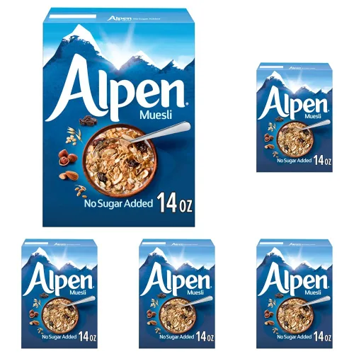 Vista 7 de Alpen Cereal original Muesli, caja de 14 onzas