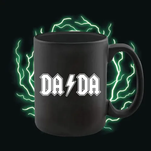 Vista 8 de Rockstar Taza para papá y mamá, regalo para anuncio de embarazo, regalos para padres nuevos para parejas, juego de tazas de café para papá y mamá