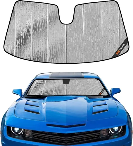 Vista 10 de Protección de Parabrisa Pigenius para Chevrolet Camaro Coupe 2010-2015 - Protección Solar