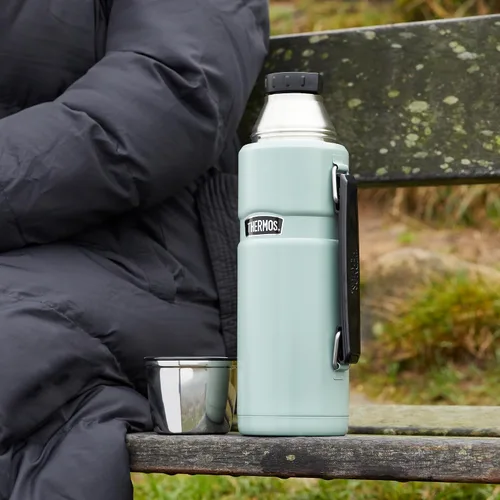 Vista 2 de Thermos 170287 - Frasco de acero inoxidable, cobre, 1,2 L