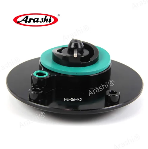 Vista 3 de Arashi Cubierta CNC para tanque de combustible sin llave para Kawasaki Ninja ZX10R / ZX1400 / ZX14R / ZZR1400 / ZX6R ZX636 / ZX6RR / ZX9R / ZZR1200