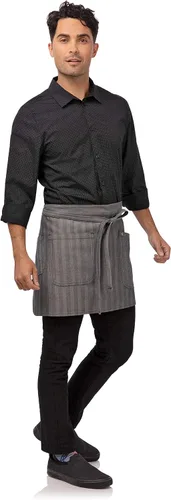 Vista 2 de Chef Works Delantal medio bistró Seattle para hombre
