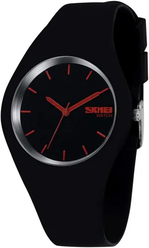 Vista 11 de Gosasa Casual estilo simple correa de silicona mujeres hombres deportes relojes 30M impermeable