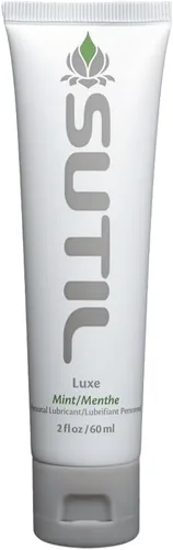Vista 10 de SUTIL Lubricante personal a base de agua, sabor a coco, ligero, antiadherente, deslizamiento de larga duración con ácido hialurónico, sin glicerina