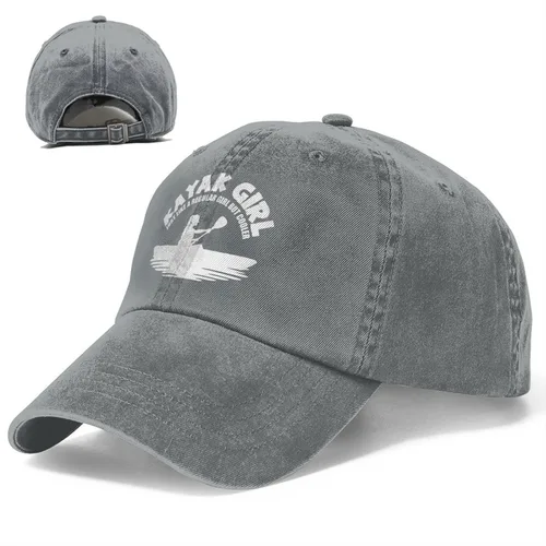 Vista 7 de NVJUI JUFOPL Sombrero de kayak para mujer, gorra de béisbol ajustable lavada para kayak