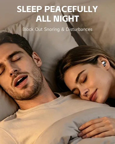 Vista 2 de Cápsula de dormir para dormir de lado, ultra mini auriculares para dormir