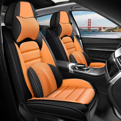 Vista 19 de Funda de cuero de 2 asientos para Mazda CX-3 CX-30 CX-5 CX-50 MX-30, antideslizante, impermeable, resistente al desgaste, funda universal