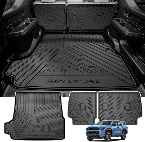 Vista 35 de Powerty - Alfombrilla de maletero para Buick Encore 2013-2022/Chevrolet Trax 2014-2023, accesorios, alfombrillas de carga TPO, forro de carga