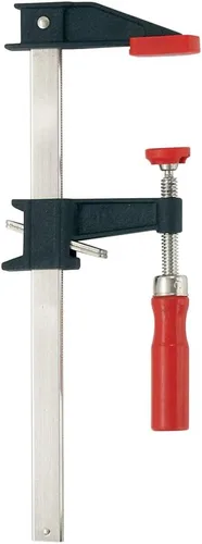 Vista 8 de Bessey GSCC2.506 - Abrazaderas de barra estilo embrague - 6 en 600 libras - Abrazaderas para carpintería con mango ergonómico, almohadillas que