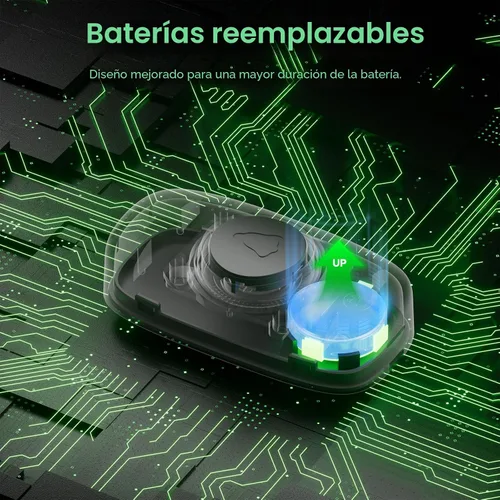 Vista 6 de Timbre inalámbrico para profesores Waterproof Door Bell Button 1000Ft Range 130dB Adjustable Volume 48 Chimes for Home Classroom Office Kids Room