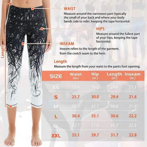 Vista 2 de COOLOMG Pantalones de yoga para mujer, mallas capri para correr, leggings de tiro bajo, entrenamiento, gimnasio con bolsillos ocultos